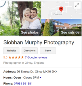 Siobhan Murphy Google My Business