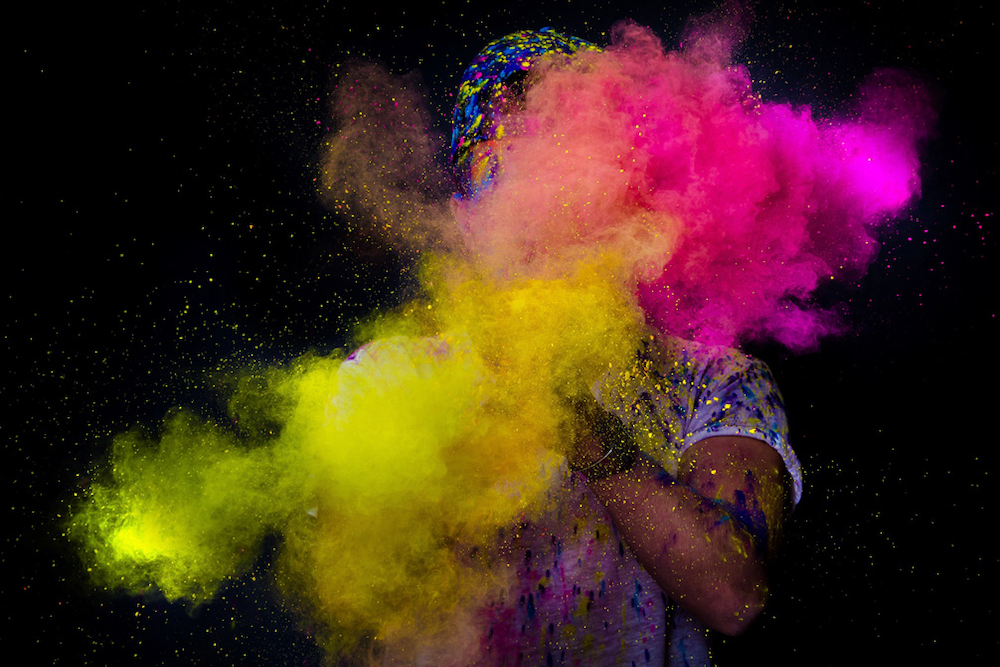 image-placeholder ink and powder